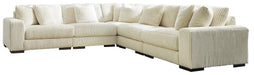 Lindyn Ivory 5 Piece Sectional - Gate FurnitureSectional