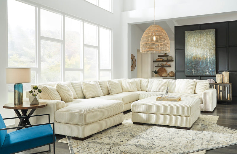 Lindyn Ivory 6 - Piece LAF Sectional - Lara FurnitureSectional