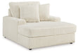 Lindyn Ivory Chaise - Gate FurnitureChaise