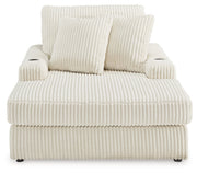 Lindyn Ivory Chaise - Gate FurnitureChaise
