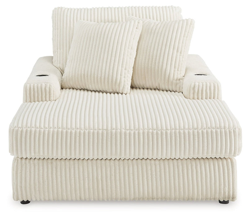Lindyn Ivory Chaise - Gate FurnitureChaise