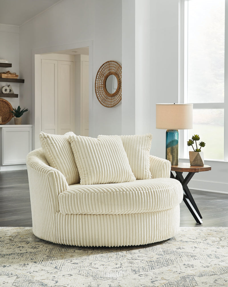 Lindyn Oversized Swivel Accent Chair - Lara FurnitureChair