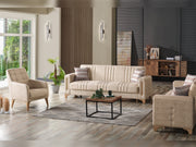 Line Elf Convertible Sofa in Light Grey - 200-ELIF-LIN-A160-3
