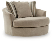 Linenhause Dune Oversized Swivel Accent Chair - 3180321