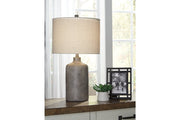 Linus Antique Black Table Lamp - Lara FurnitureTable Lamp
