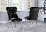 LION 6087 SILVER-BLACK, Set of 2 - LION 6087 SILVER-BLACK
