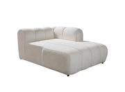 Lis Ivory Boucle RAF Sectional [ETA: 4/20] - Lara FurnitureSectional