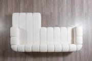 Lis Ivory Boucle RAF Sectional [ETA: 4/20] - Lara FurnitureSectional