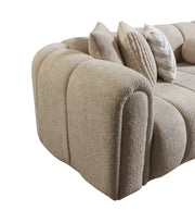 Lis Sand Boucle RAF Sectional [ETA: 4/20] - Lara FurnitureSectional