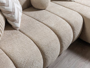 Lis Sand Boucle RAF Sectional [ETA: 4/20] - Lara FurnitureSectional