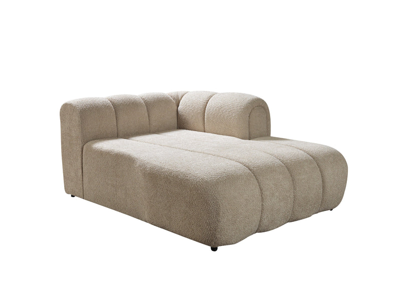 Lis Sand Boucle RAF Sectional [ETA: 4/20] - Lara FurnitureSectional