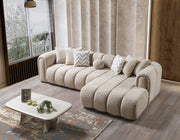 Lis Sand Boucle RAF Sectional [ETA: 4/20] - Lara FurnitureSectional