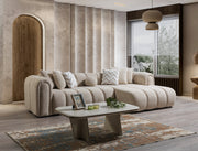 Lis Sand Boucle RAF Sectional [ETA: 4/20] - Lara FurnitureSectional