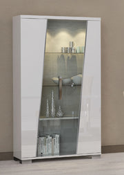 Lisa 2 Door China - Lara FurnitureCabinet