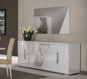 Lisa 4 Door Buffet W/Mirror Set - Lara FurnitureOther Products