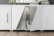 Lisa 4 Door Buffet W/Mirror Set - Lara FurnitureOther Products