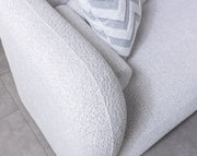 Liva Gray Boucle RAF 110" Sectional [ETA: 3/15] - Lara FurnitureSectional