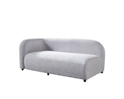 Liva Gray Boucle RAF 110" Sectional [ETA: 3/15] - Lara FurnitureSectional