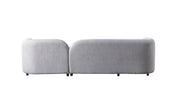 Liva Gray Boucle RAF 110" Sectional [ETA: 3/15] - Lara FurnitureSectional