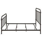 Livingston Metal Full Open Frame Bed Dark Bronze - 300399F