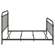 Livingston Metal Full Open Frame Bed Dark Bronze - 300399F