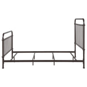 Livingston Metal Queen Open Frame Bed Dark Bronze - 300399Q