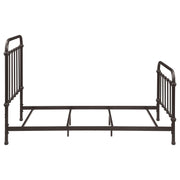 Livingston Metal Twin Open Frame Bed Dark Bronze - 300399T