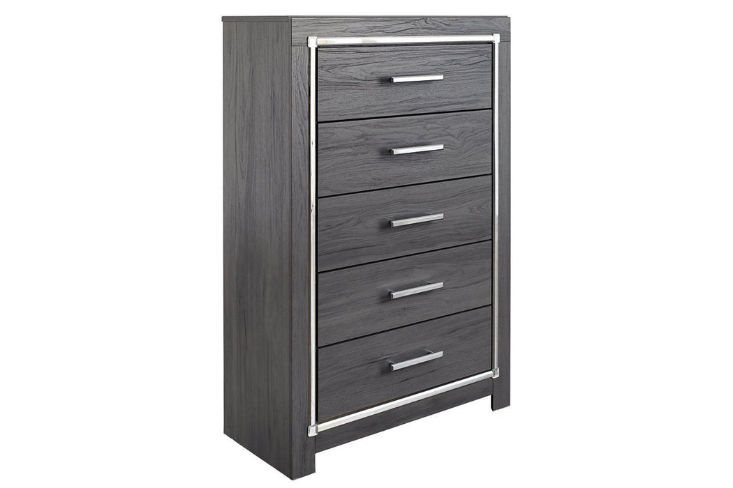 Lodanna Gray Chest of Drawers - Gate FurnitureChest