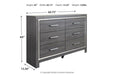 Lodanna Gray Dresser - Gate FurnitureDresser