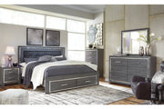 Lodanna Gray Dresser - Lara FurnitureDresser