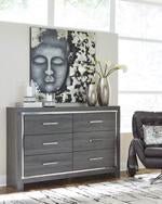 Lodanna Gray Dresser - Lara FurnitureDresser