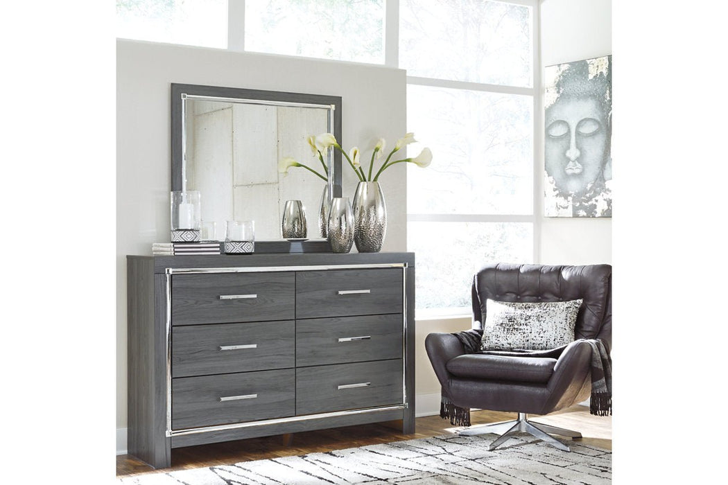 Lodanna Gray Dresser - Gate FurnitureDresser