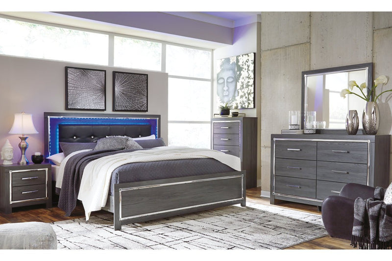 Lodanna Gray Dresser - Lara FurnitureDresser
