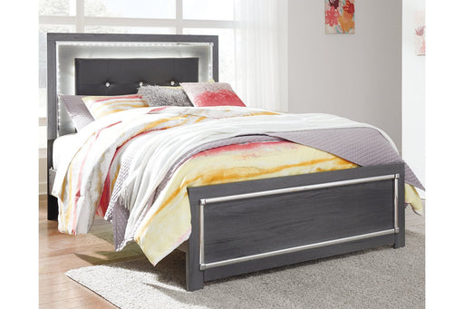 Lodanna Gray Full Panel Bed - Gate FurnitureFull Bed