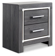 Lodanna Gray King Storage Bed, 2 Dressers, Cheat and Nightstand - B214B50