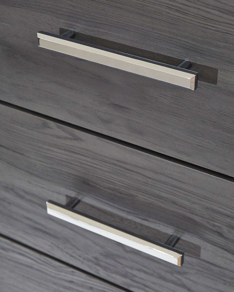 Lodanna Gray LED Footboard Storage Bedroom Set - Lara FurnitureBedroom Set