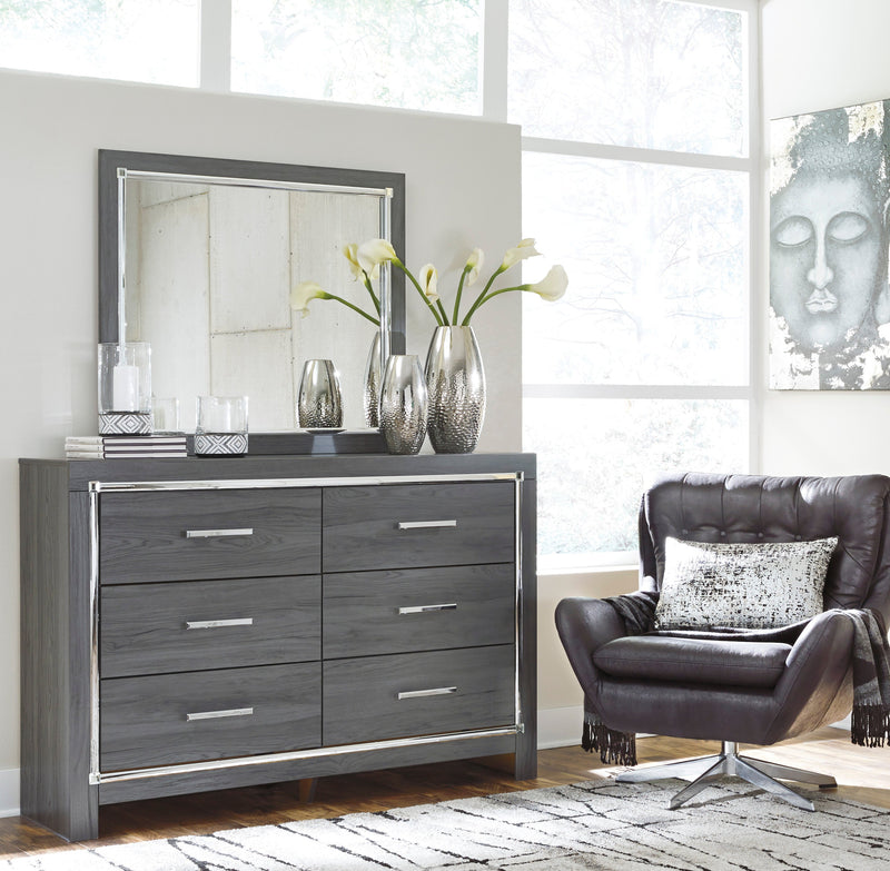 Lodanna Gray LED Footboard Storage Youth Bedroom Set - Lara FurnitureYouth Bedroom Set