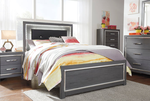 Lodanna Gray LED Panel Youth Bedroom Set - Gate FurnitureYouth Bedroom Set