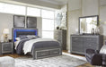 Lodanna Gray LED Storage Bedroom Set - Gate FurnitureBedroom Set