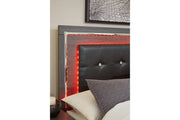 Lodanna Gray Queen Panel Bed - Lara FurnitureQueen Bed
