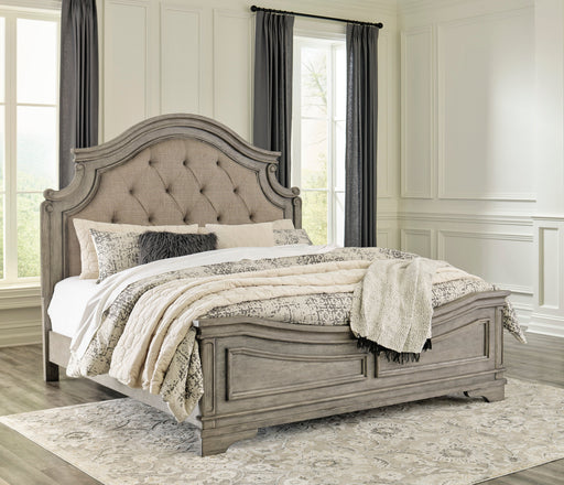 Lodenbay Antique Gray Queen Panel Bed - Gate FurnitureQueen Bed