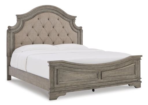 Lodenbay Antique Gray Queen Panel Bed - Gate FurnitureQueen Bed
