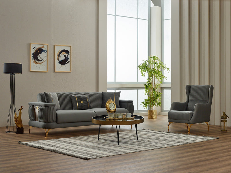 Loft Chair in Grey - 200-SIM-LOF-ANK152-B