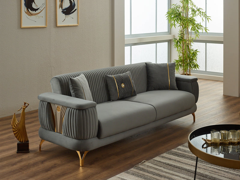Loft Convertible Loveseat in Beige - 200-SIM-LOF-ANK529-2