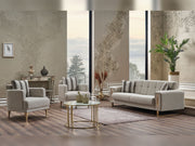 Loft Ser Convertible Sofa in Cream - 200-SER-LOF-PINAR06-3