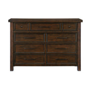 Logandale Brown Sleigh Storage Platform Bedroom Set - Lara FurnitureBedroom Set
