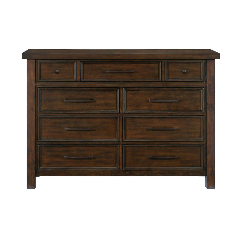 Logandale Brown Sleigh Storage Platform Bedroom Set - Lara FurnitureBedroom Set