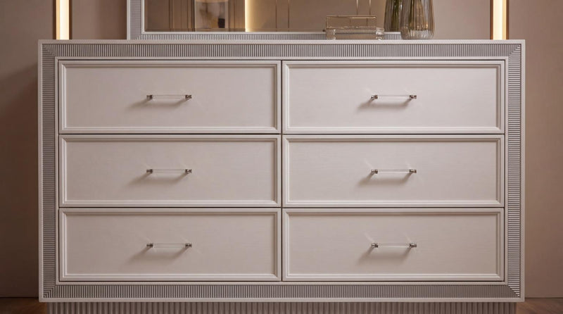 Lolo 5 PC (King Bed, Dresser, Mirror, Nightstand, Chest) - B467-King-5PC