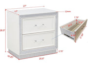 Lolo 5 PC (Queen Bed, Dresser, Mirror, Nightstand, Chest) - B467-Queen-5PC
