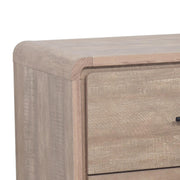 Loma - 2 Drawers Oak Nightstand - B313-N